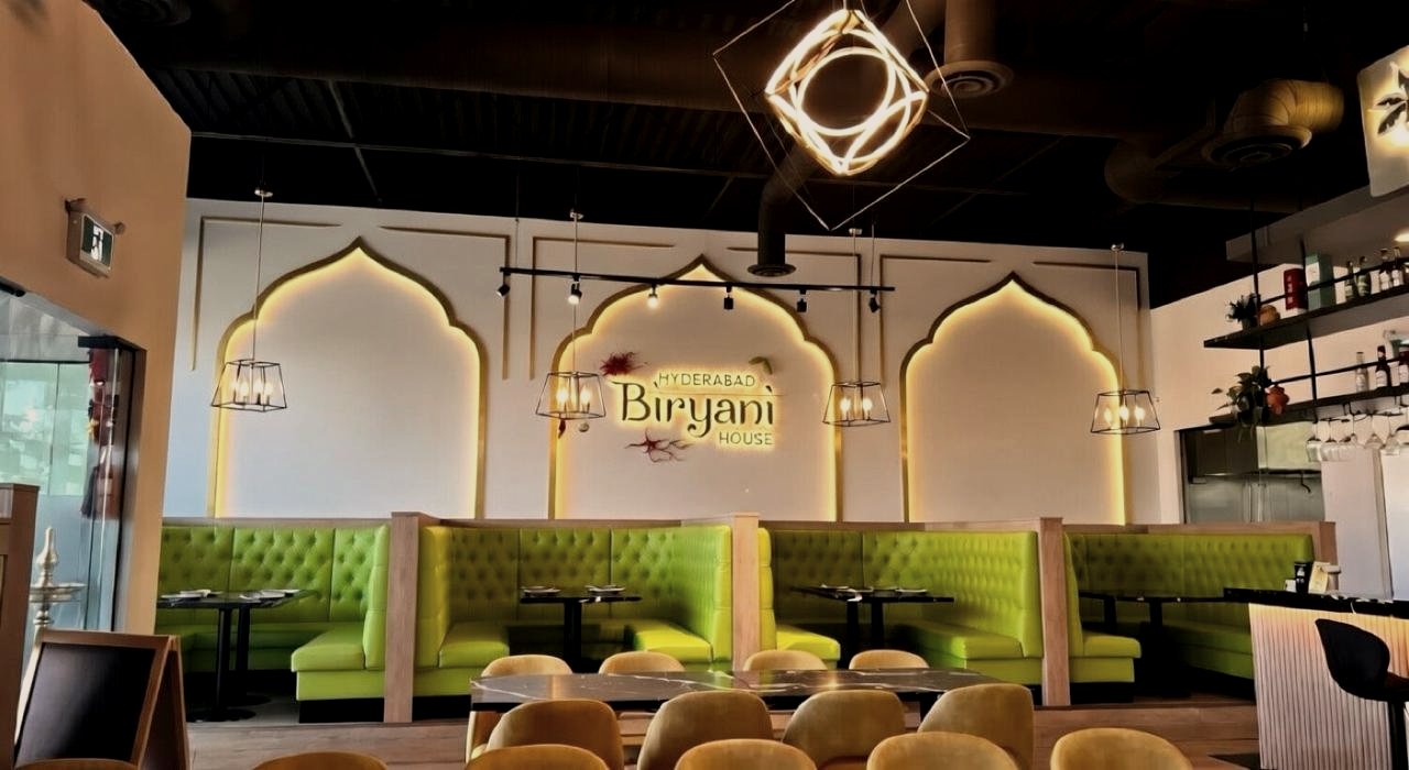 Hyderabad Biryani House Calgary dining room interior